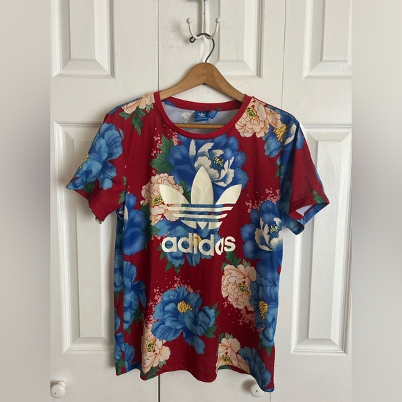 Adidas floral t-shirt - Picture 10 of 10